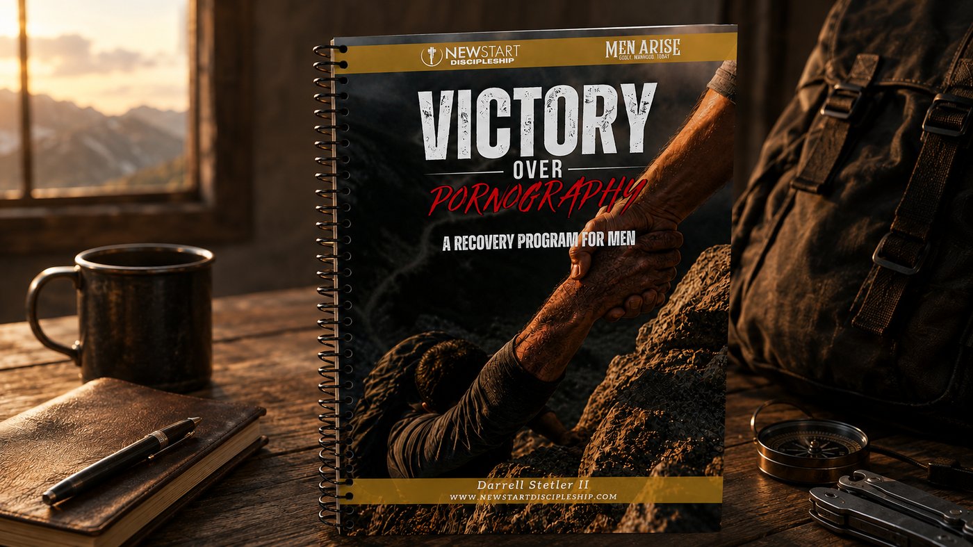 Cover of the Victory Over Pornography workbook, the companion resource included with the 60-Day Challenge